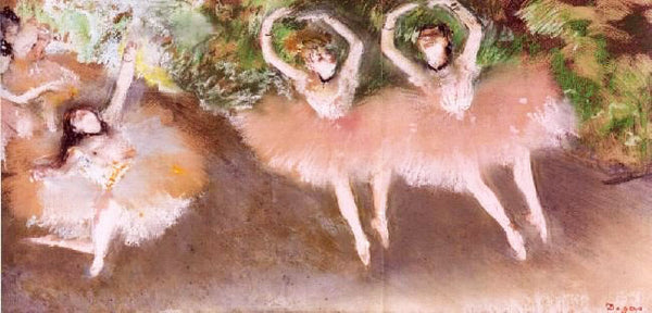 Ballet Scene by Edgar Degas