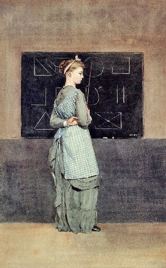 Blackboard by Winslow Homer