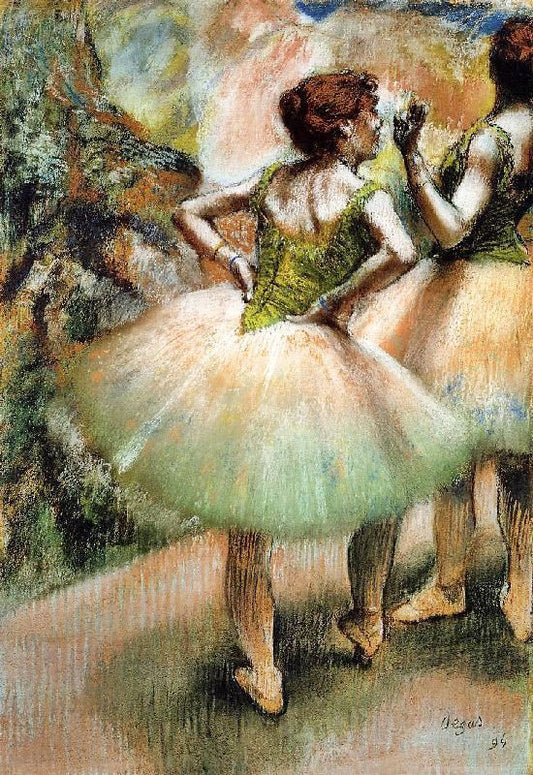 Dancers, Pink And Green, 1894 by Edgar Degas