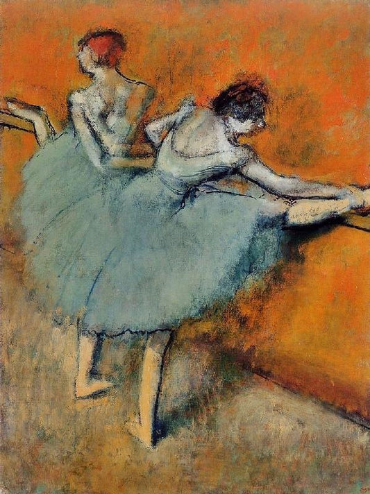 Dancers At The Barre by Edgar Degas