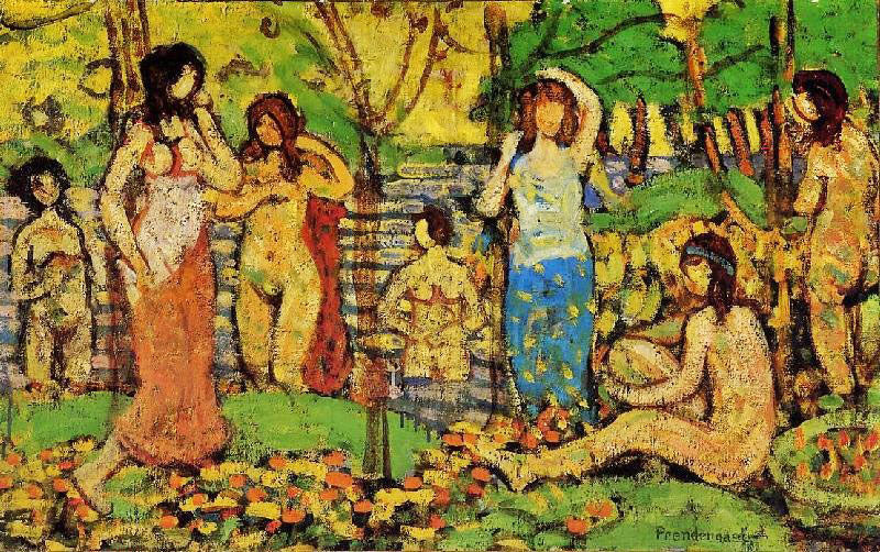 Beach No. 3 by Maurice Prendergast