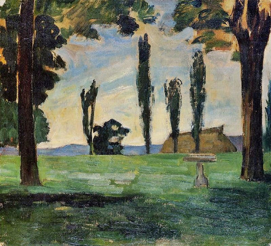 Landscape 1866 by Paul Cézanne