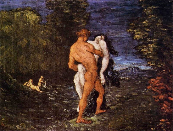 The Abduction by Paul Cézanne