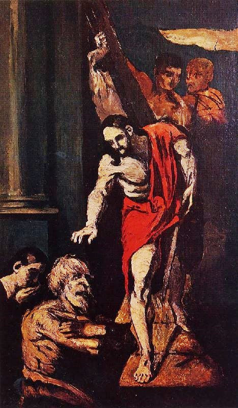 Christ In Limbo by Paul Cézanne