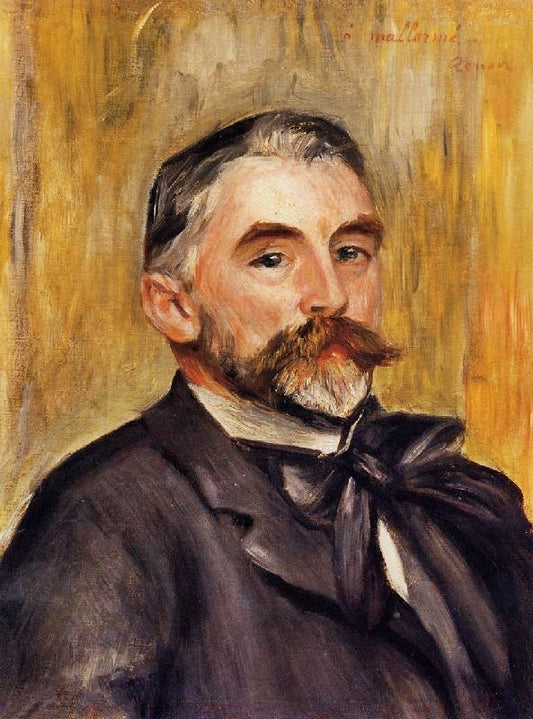 Stephane Mallarme by Pierre Auguste Renoir