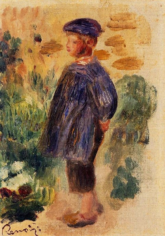 PORTRAIT OF A KID IN A BERET