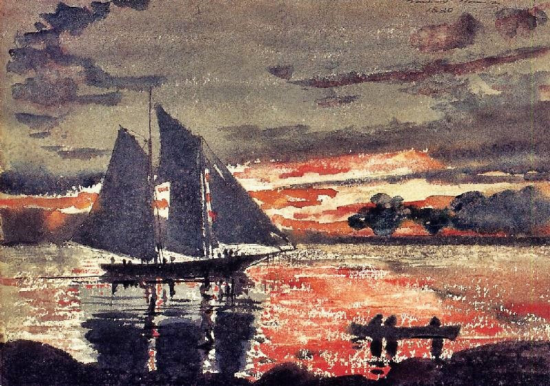 SUNSET FIRES
