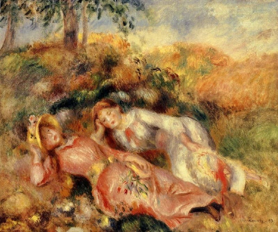 Reclining Women by Pierre Auguste Renoir