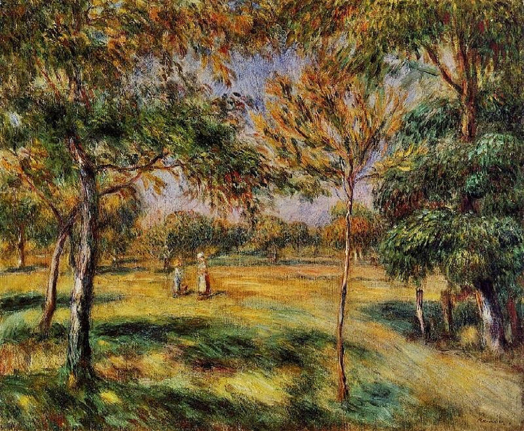 Clearing by Pierre Auguste Renoir