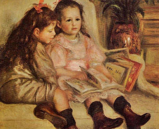 The Children Of Martial Caillebotte by Pierre Auguste Renoir