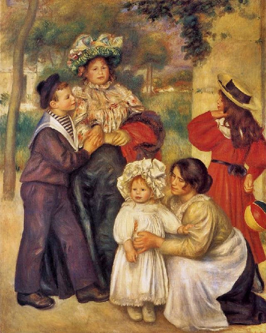 The Artist’S Family by Pierre Auguste Renoir