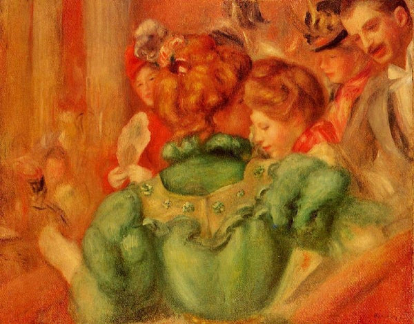 The Loge by Pierre Auguste Renoir