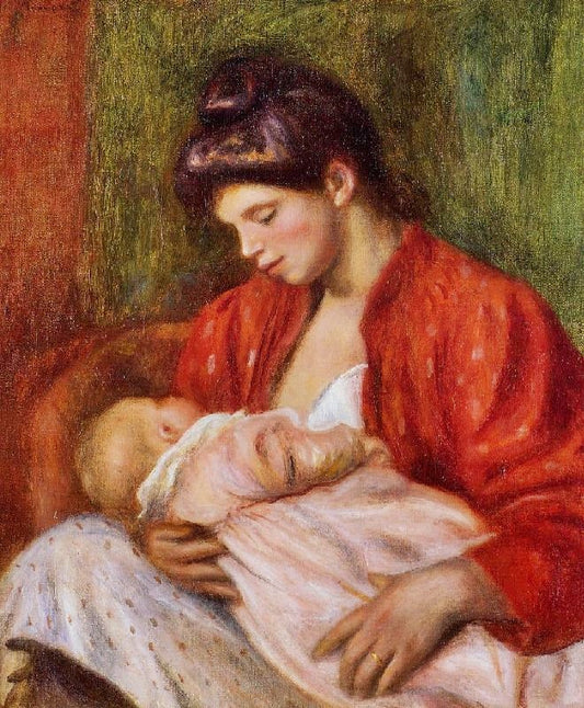 Young Mother by Pierre Auguste Renoir