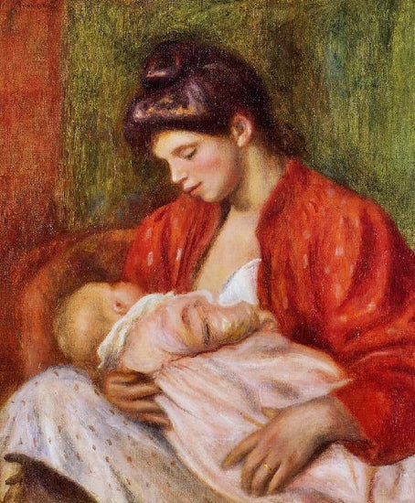 Young Mother by Pierre Auguste Renoir