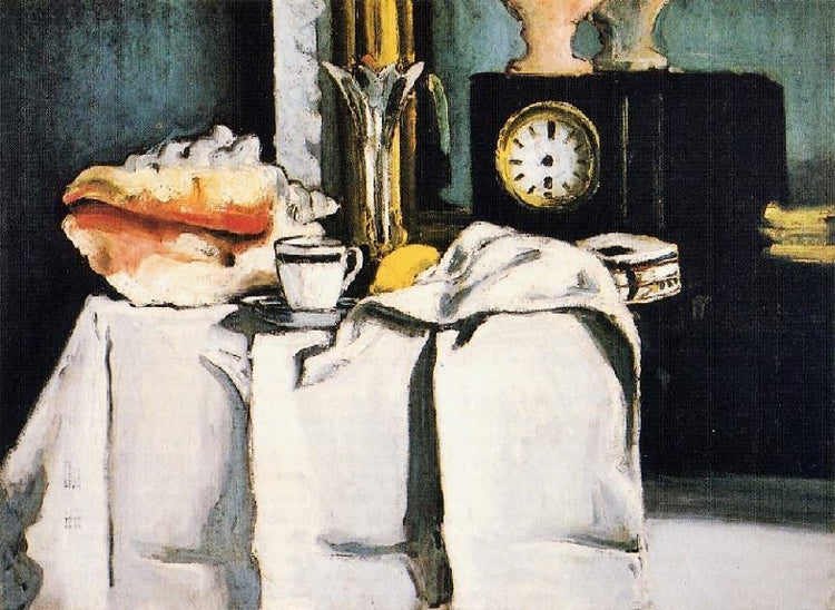The Black Clock by Paul Cézanne