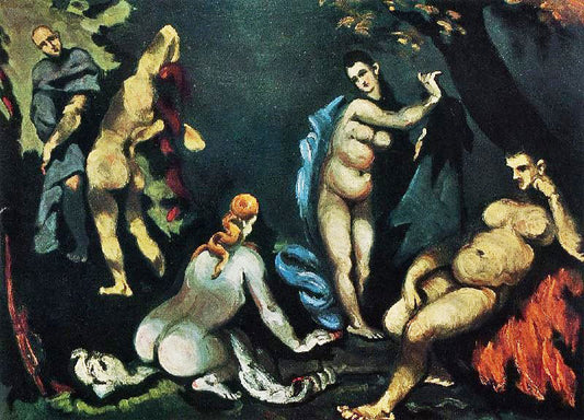 The Temptation Of Saint Anthony by Paul Cézanne