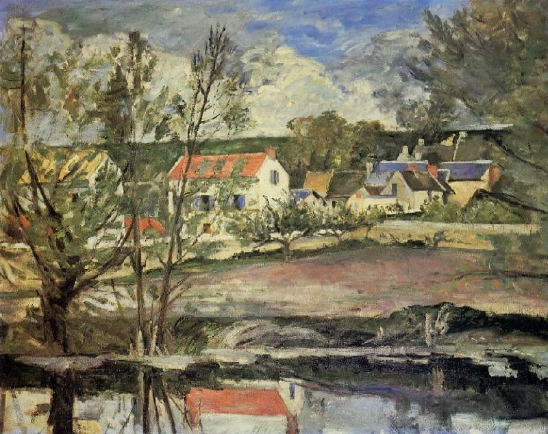 In The Valley Of The Oise by Paul Cézanne