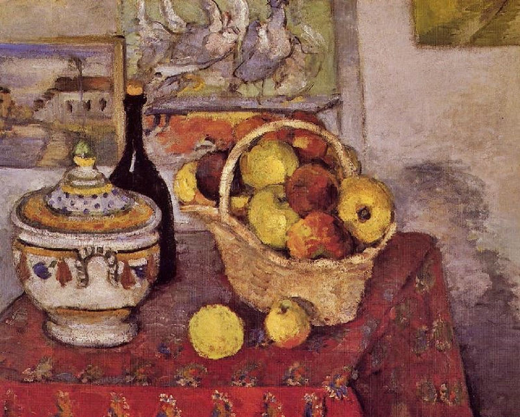 Still Life With Soup Tureen by Paul Cézanne