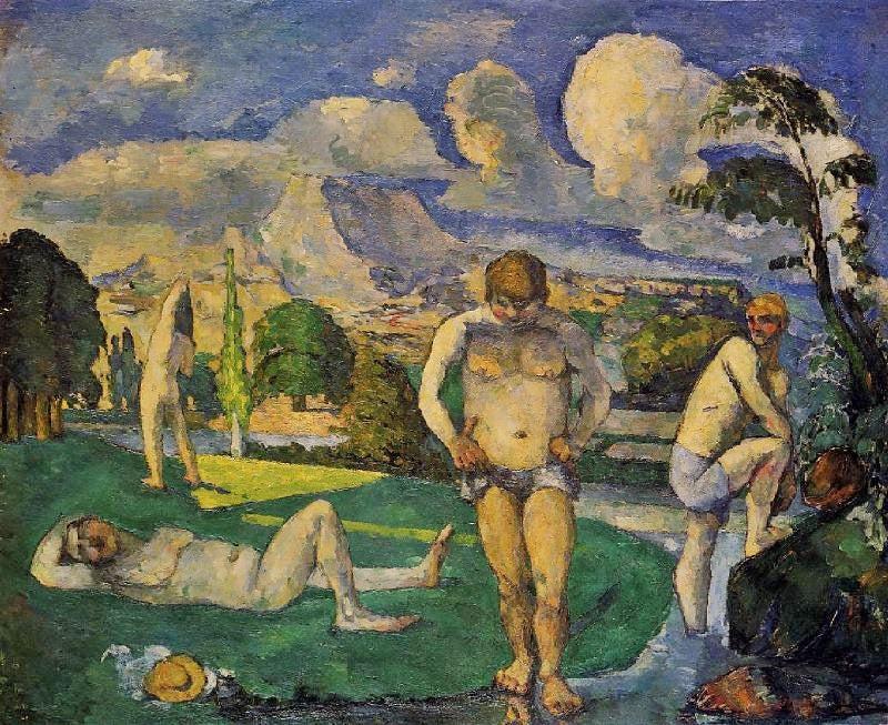 Bathers At Rest by Paul Cézanne