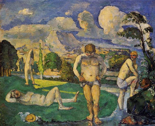Bathers At Rest by Paul Cézanne