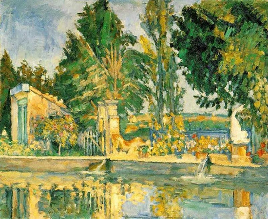 Jas De Bouffan, The Pool by Paul Cézanne