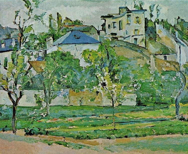 Orchard In Pontoise by Paul Cézanne