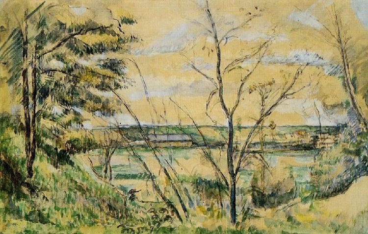 The Oise Valley by Paul Cézanne