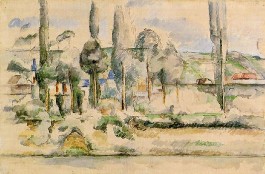 The Chateau De Medan by Paul Cézanne
