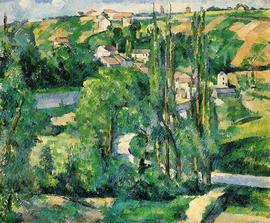 La Cote Du Galet, At Pontoise by Paul Cézanne