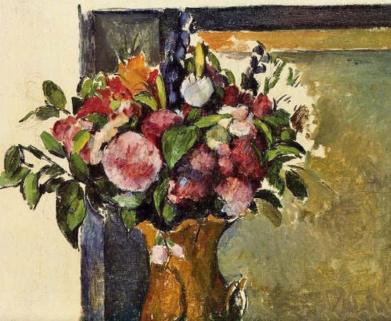 Flowers In A Vase, 1882 by Paul Cézanne