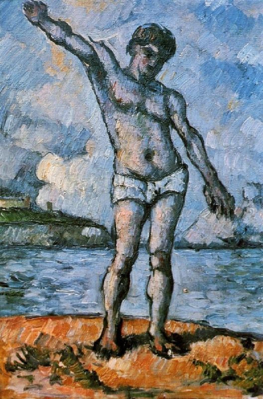 Man Standing, Arms Extended by Paul Cézanne