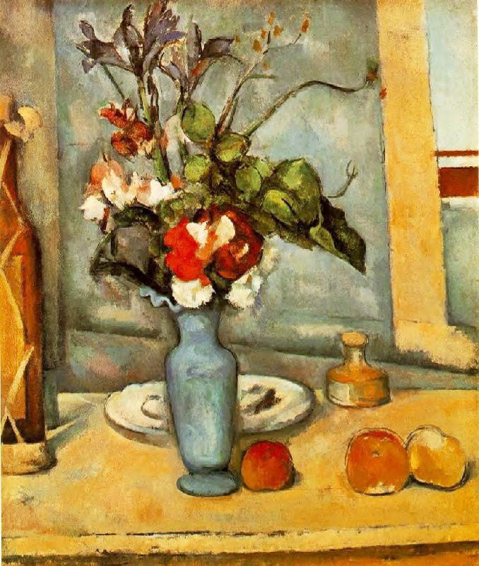 The Blue Vase, 1887 by Paul Cézanne