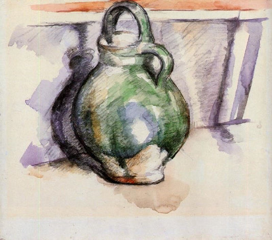 The Green Pitcher by Paul Cézanne