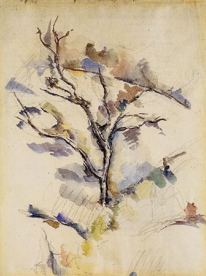 The Oak Tree by Paul Cézanne