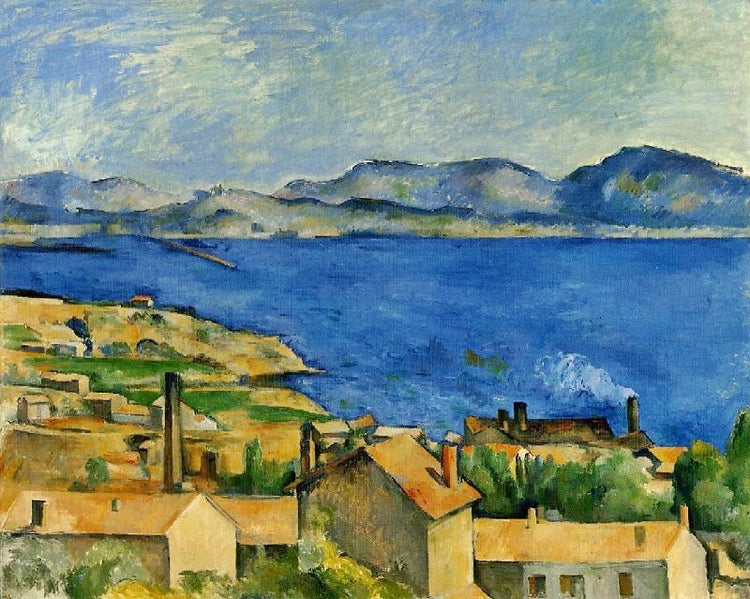 The Gulf Of Marseille Seen From L’Estaque by Paul Cézanne