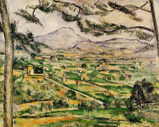Mont Sainte-Victoire With Large Pine by Paul Cézanne