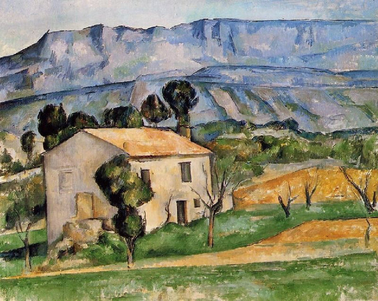 Houses In Provence, Near Gardanne by Paul Cézanne