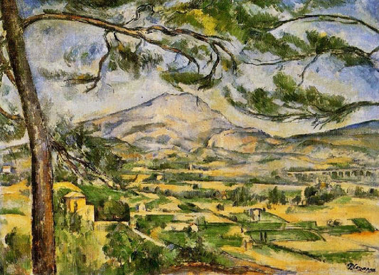 Mont Sainte-Victoire (Courtauld) by Paul Cézanne