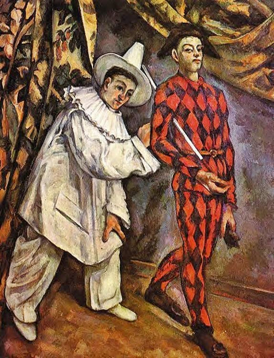 Mardi Gras by Paul Cézanne
