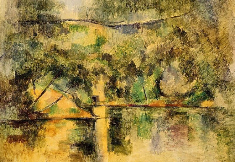 Reflections In The Water by Paul Cézanne