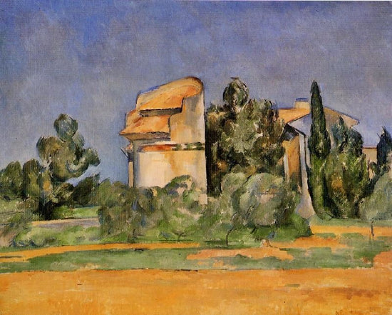 The Pigeon Tower At Bellevue by Paul Cézanne
