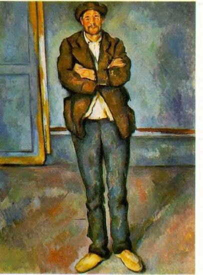 Man In A Room by Paul Cézanne