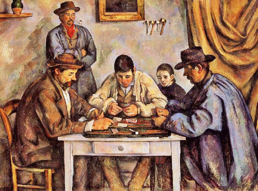 The Card Players, 1892 by Paul Cézanne