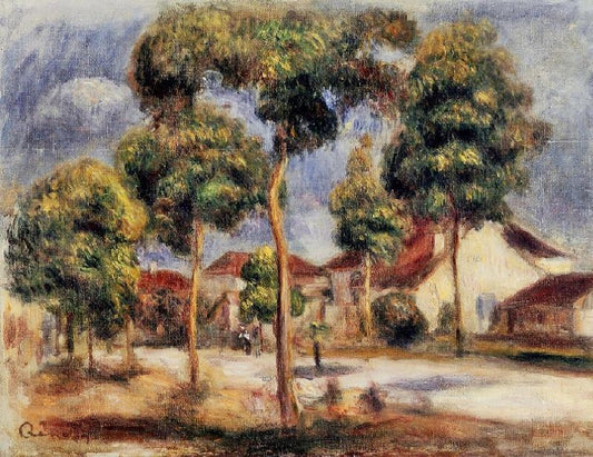 The Sunny Street by Pierre Auguste Renoir