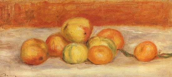 Apples And Manderines by Pierre Auguste Renoir