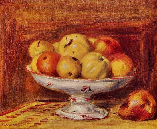 Still Life With Apples And Pears by Pierre Auguste Renoir