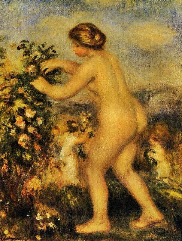 Ode To Flowers, After Anacreon by Pierre Auguste Renoir