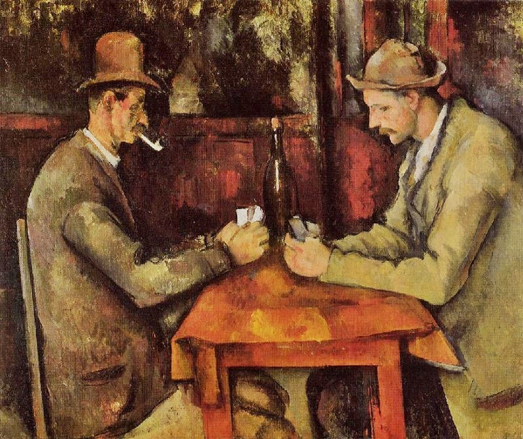 Cardplayers by Paul Cézanne