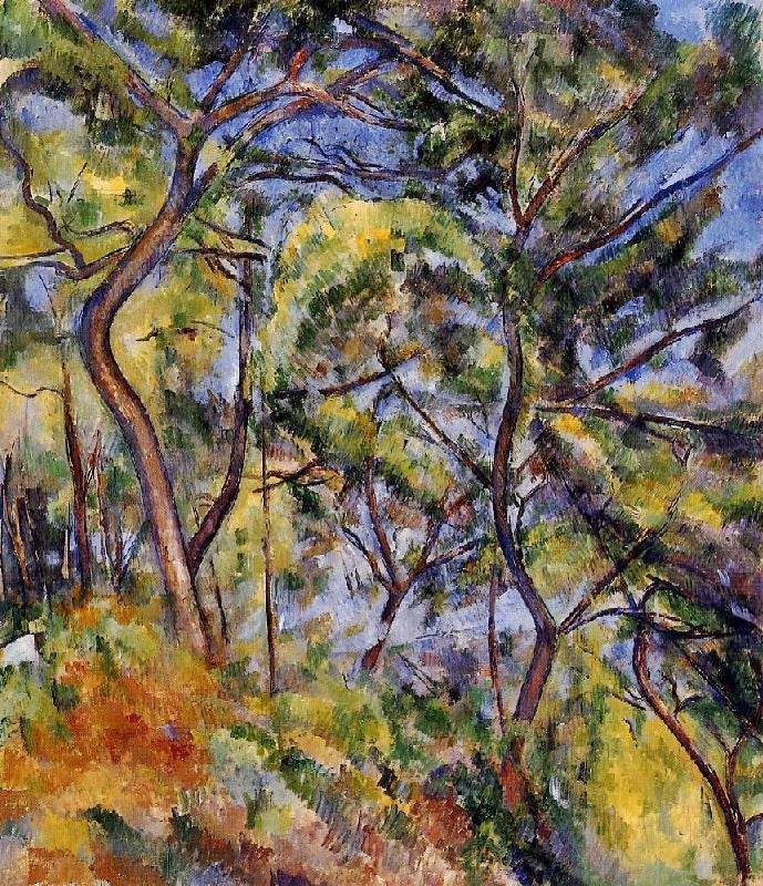 Sous-Bois by Paul Cézanne