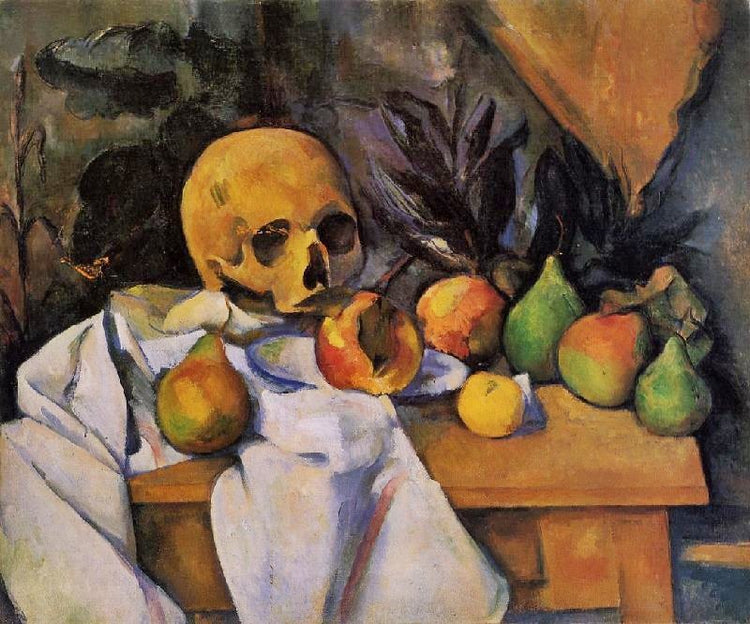 Still Life With Skull by Paul Cézanne